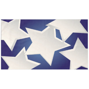 Mantel Cinco estrellas blancas