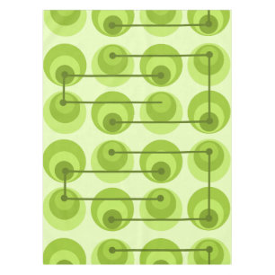 Mantel Círculos de mediados del siglo