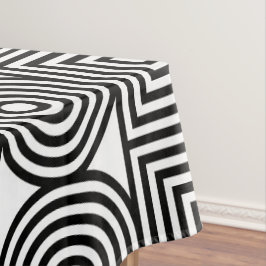 Mantel Círculos geométricos y cuadrados