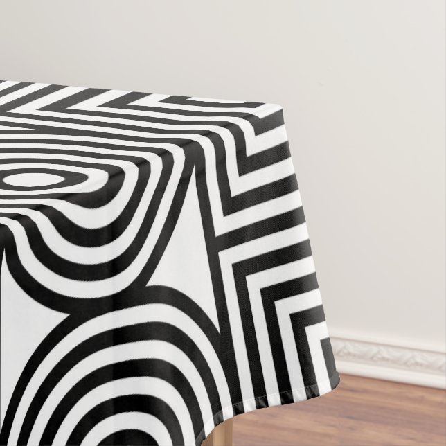 Mantel Círculos geométricos y cuadrados (In Situ)