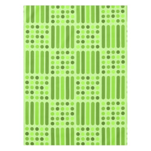 Mantel Círculos Modernos De Mediados Del Siglo