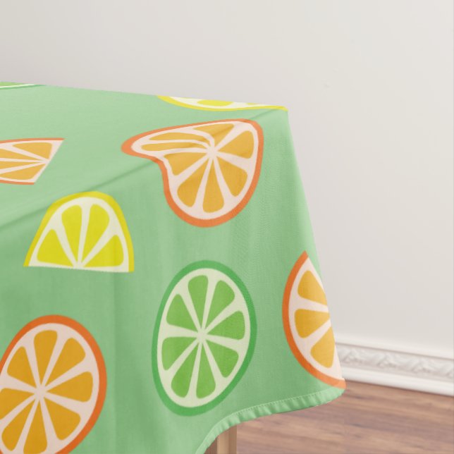Mantel Cítrico Fruit Slice Cute Primer Cumpleaños Lime (In Situ)