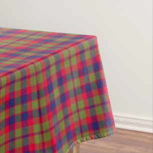 Mantel City Glasgow Tartain Plantado Azul Rojo Verde
