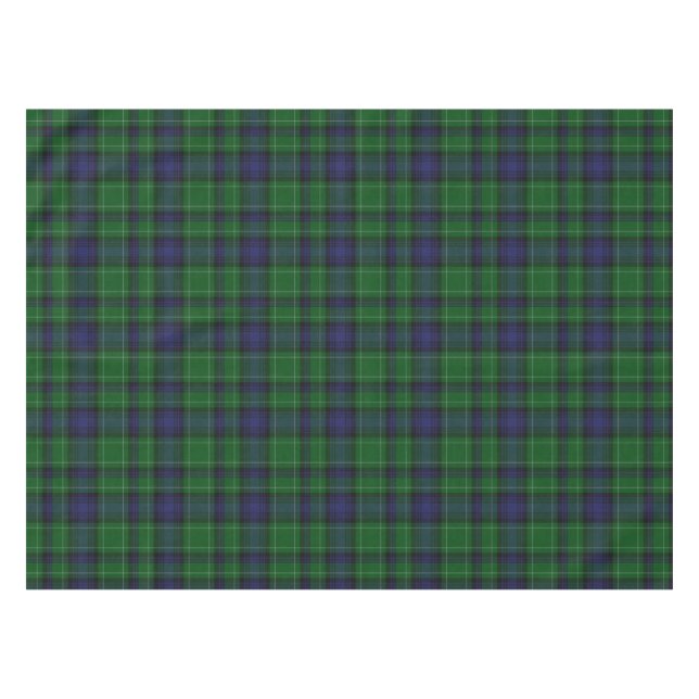 Mantel Clan Abercrombie Tartan Plaid Table Cloth (Frente (Horizontal))