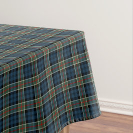 Mantel Clan Calhoun Navy Blue y Green Scottish Tartán