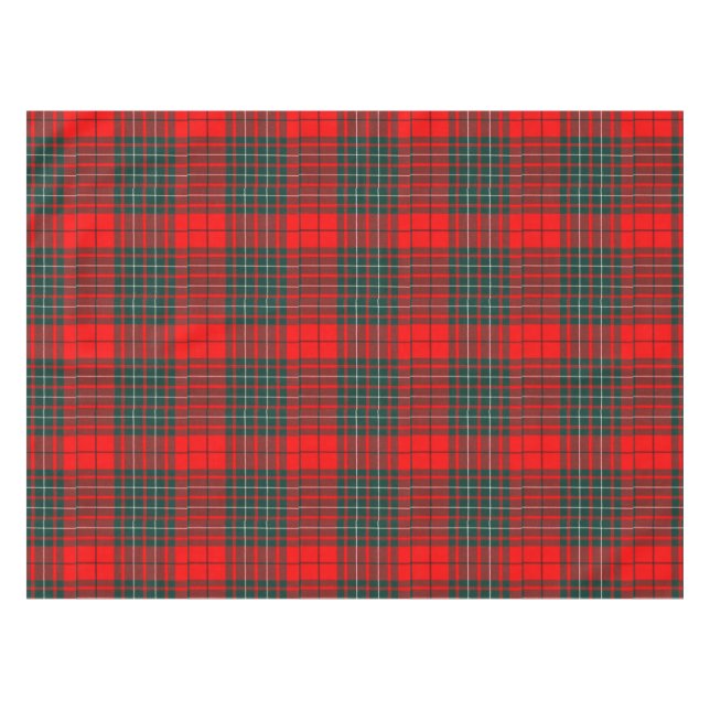 Mantel Clan Cumming Tartan Tablecloth (Frente (Horizontal))