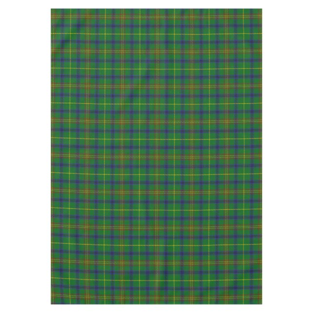 Mantel Clan escocés Holmes Tartán Plaid (Anverso)