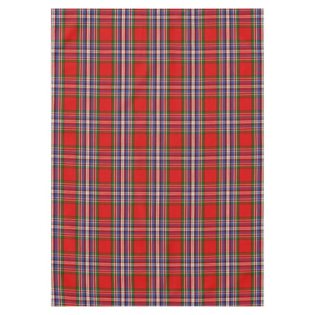 Mantel Clan escocés MacFarlane Red Tartan Plaid (Anverso)