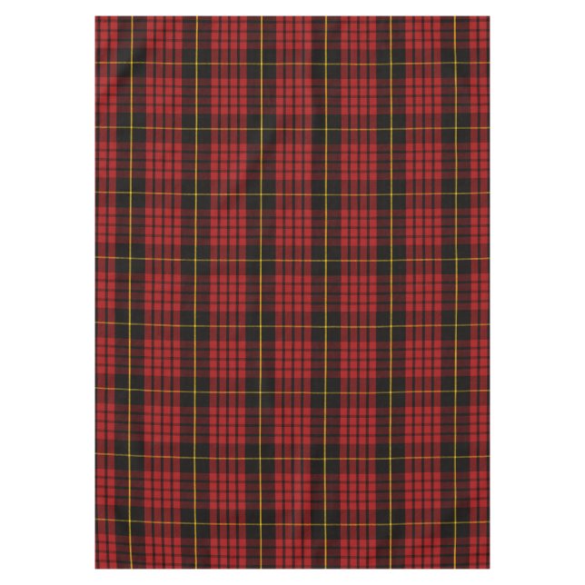 Mantel Clan escocés MacQueen Tartan Plaid (Anverso)