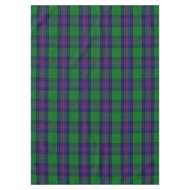 Mantel Clan escocés Shaw Tartán Plaid (Anverso)