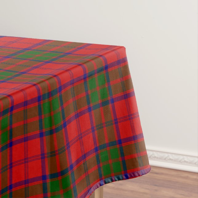 Mantel Clan Grant Tartan Tablecloth (In Situ)
