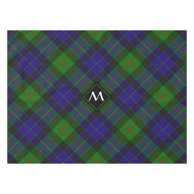 Mantel Clan Gunn Tartan Tablecloth (Frente (Horizontal))