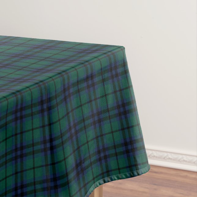 Mantel Clan Keith Dark Green Green Modern Scottish Tartán (In Situ)