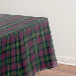 Mantel Clan Logan Navy Blue y Green Scottish Tartan