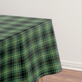 Mantel Clan MacArthur Black y Green Scottish Tartán