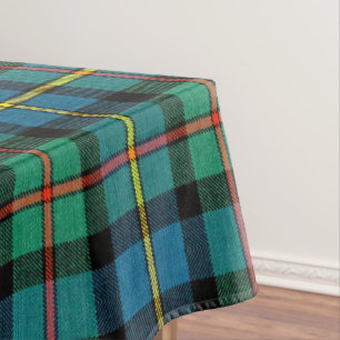 Mantel Clan MacLeod de Harris Blue Green Tartán