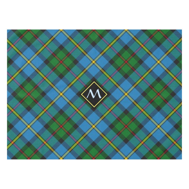 Mantel Clan MacLeod Hunting Tartán (Frente (Horizontal))