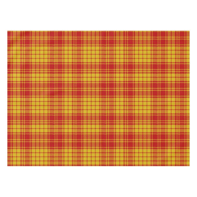Mantel Clan MacMillan Tartan Tablecloth (Frente (Horizontal))