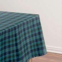 Clan Miller Brillante Blue y Green Scottish Tartán