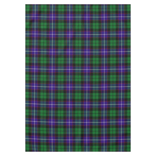 Mantel Clan Mitchell Tartán Plaid (Anverso)