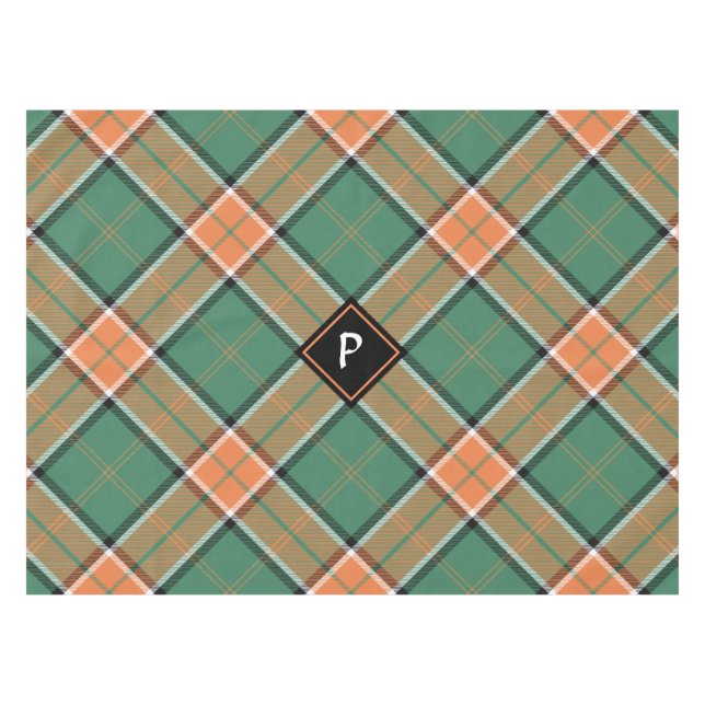 Mantel Clan Pollock Tartan Tablecloth (Frente (Horizontal))