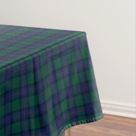 Mantel Clan Shaw Green y Royal Blue Scottish Tartan