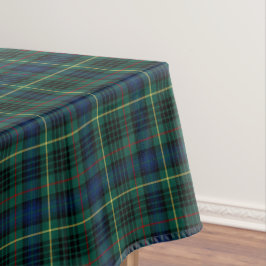 Mantel Clan Stewart Green y Blue Hunting Tartán