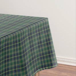Mantel Clan Taylor Light Green y Navy Scottish Tartán