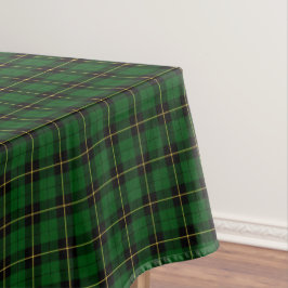 Mantel Clan Wallace Green y Black Hunting Tartán