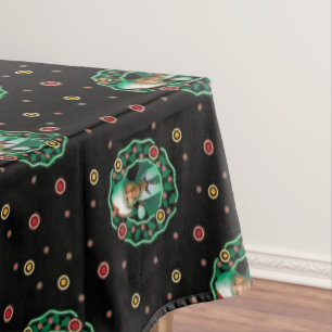 Mantel Clark Griswold Navidades Wreath Pattern