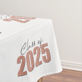 Mantel Clase Rosa de Purpurina de oro de 2025