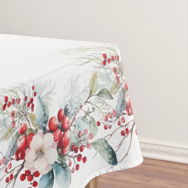 Mantel Clásicas Berries de vacaciones de invierno (In Situ)