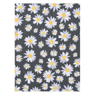 Mantel Clásico White Daisy Flowers Botánico
