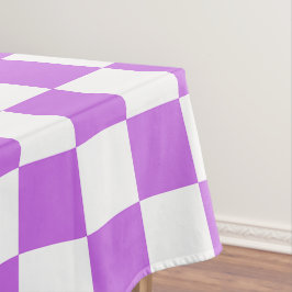 Mantel Classic visual magenta checkerboard
