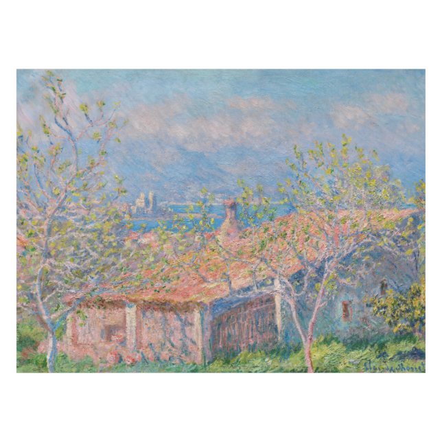 Mantel Claude Monet - Casa de jardinero en Antibes (Frente (Horizontal))
