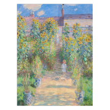 Claude Monet - El jardín del artista en Vetheuil