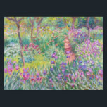 Mantel Claude Monet - El jardín del Iris en Giverny<br><div class="desc">El Jardín Iris de Giverny / El Jardín del Artista en Giverny - Claude Monet,  1899-1900</div>