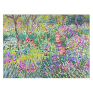 Mantel Claude Monet - El jardín del Iris en Giverny