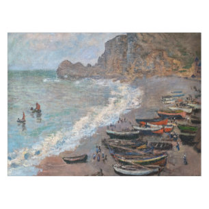 Mantel Claude Monet - La playa de Etretat