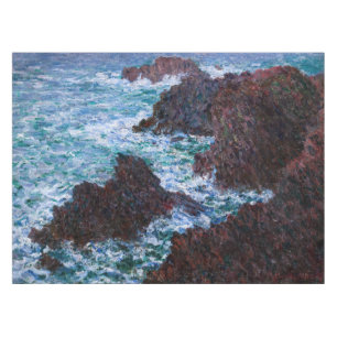 Mantel Claude Monet - Las rocas en Belle-Ile, Costa Salva