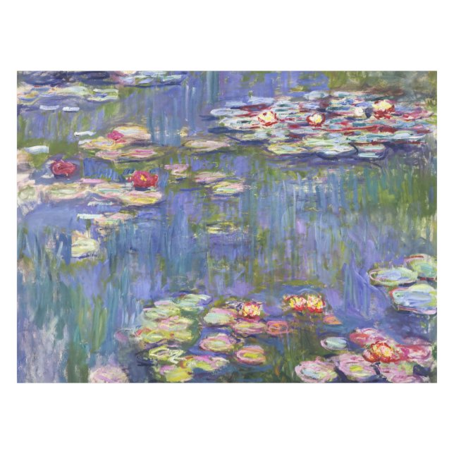 Mantel Claude Monet - Lilies de agua / Nympheas (Frente (Horizontal))