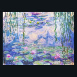 Mantel Claude Monet - Lilies de agua / Nympheas 1919<br><div class="desc">Lilies de agua / Nympheas (W.1852) - Claude Monet,  Petróleo en lienzo,  1916-1919</div>