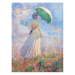 Mantel Claude Monet - Mujer con Parasol a la derecha