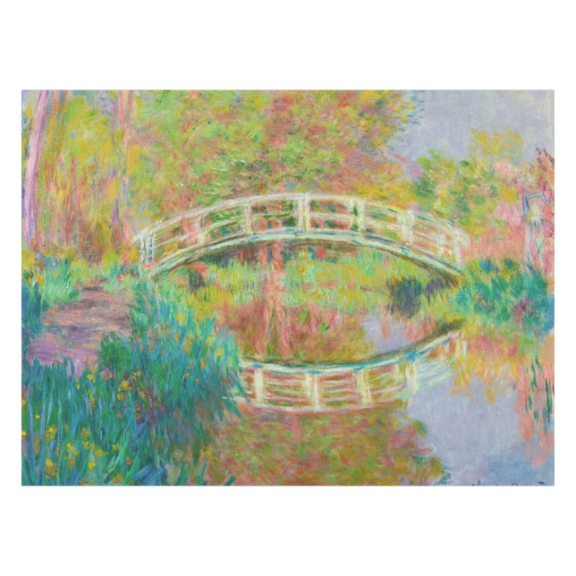 Mantel Claude Monet - Puente de futbol japonés, Giverny (Frente (Horizontal))