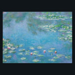 Mantel Claude Monet - Water Lilies 1906<br><div class="desc">Lilies de agua (Nympheas) - Claude Monet,  Petróleo en lienzo,  1906</div>