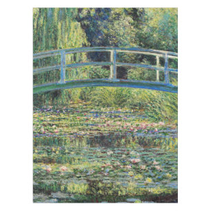 Mantel Claude Monet - Water Lily Pond y Puente Japanés