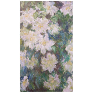 Mantel Claude Monet - White Clematis