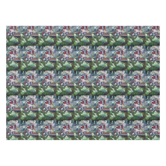 Mantel Clubes vegetarianos se reúnen aquí la tarde del ma (Frente (Horizontal))