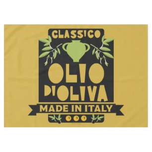 Mantel Cocina de aceite de oliva de Italia