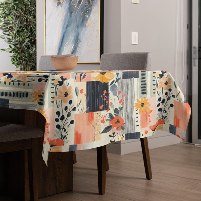 Mantel Cocina de Patchwork Boho Floral (Subido por el creador)